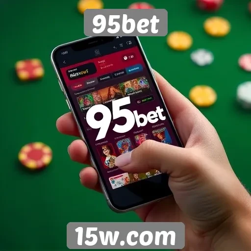 Acessibilidade do site 95bet em dispositivos móveis